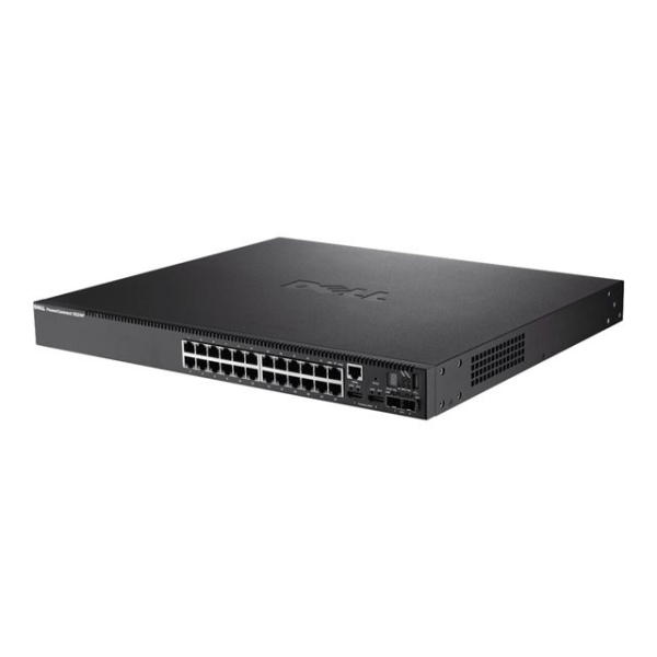 Switch PowerConnect 5524P, 24 x 10/100/1000 (PoE) + 2 x 10Gbps SFP+, Management Layer 2 - 1
