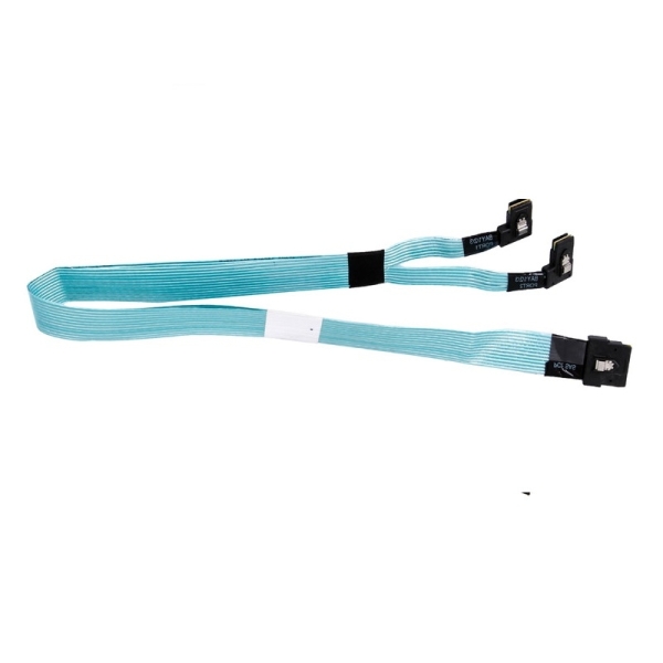 Wide Mini SAS to 2x Mini SAS Ribbon Cable for HPE Proliant DL380 G9 - 1