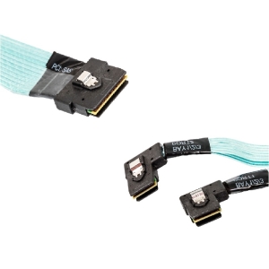 Wide Mini SAS to 2x Mini SAS Ribbon Cable for HPE Proliant DL380 G9 - 2