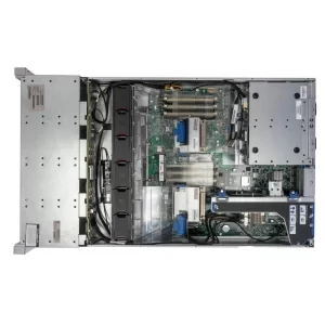 HP ProLiant DL380e, 12 LFF, 1 x Hexa Core Xeon E5-2440 v1 2.4 GHz, 32GB DDR3, H200 HBA, 4 x Caddy, 2 x 460W, 2 Ani Garantie - 2