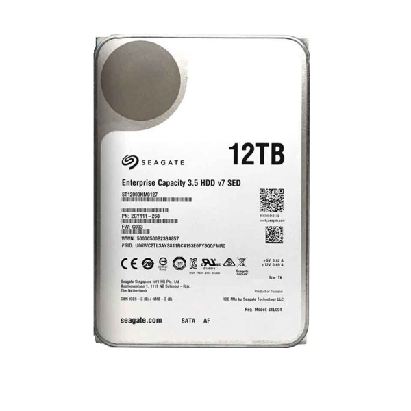 Hard disk server 12TB SATA 6Gbps 7.2k 3.5" 512e 256MB Seagate