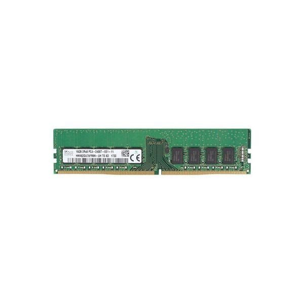 16GB DDR4 2400MHz PC4-19200T-E 2Rx8 ECC Unbuffered - Hynix HMA82GU7AFR8N-UH - 1