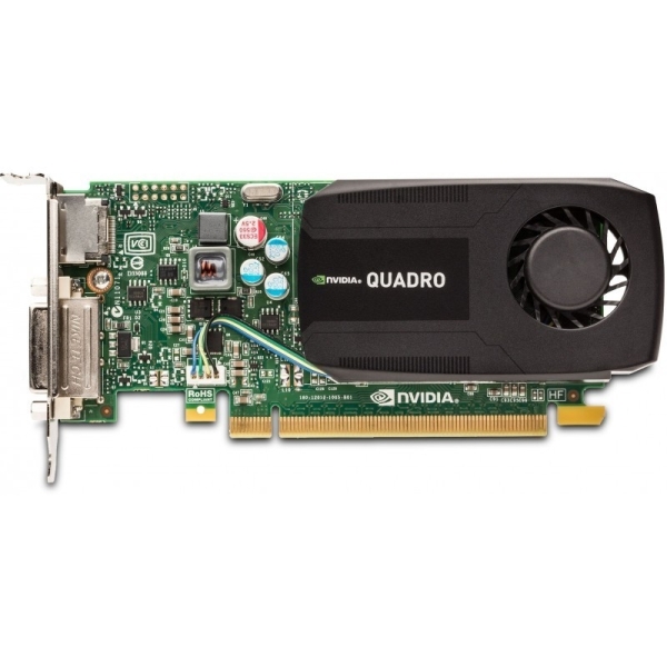 NVIDIA Quadro K600, 1 GB, GDDR5, 192 Cuda, Low Profile