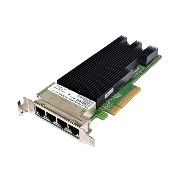 Intel X710-T4 Quad (4) Port 10Gbps RJ-45- Intel X710T4G1P5 - 1