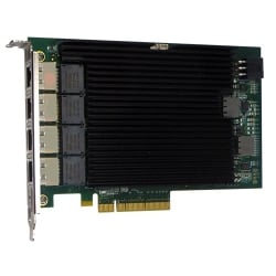 Intel X540-AT2 Quad (4) Port 10Gbps RJ-45- Silicom PE310G4I40-T - 1