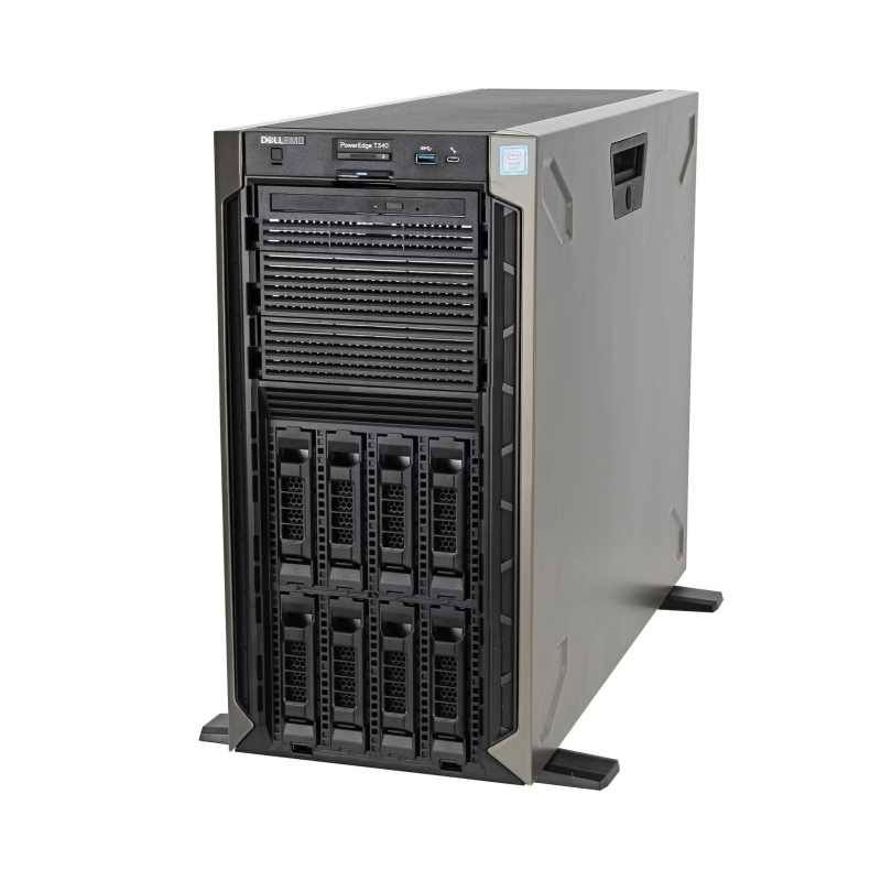 Dell PowerEdge T340, 1x Intel Xeon 6 Core E-2136 3.3Ghz, 32GB DDR4, Perc H730, 2x 4TB HDD, 2x PSU, 2 Years Warranty - 1