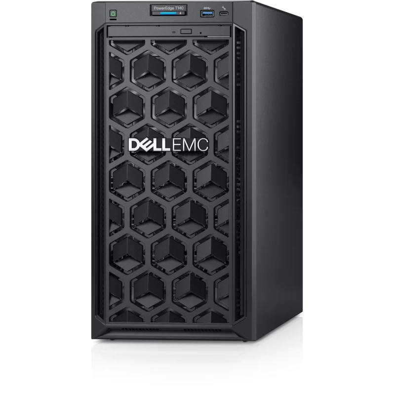 Dell PowerEdge T140, 1 x Intel Xeon Quad Core E-2124 3.3Ghz, 16GB DDR4, Perc H330, 1x 1TB SSD, 1 x 4TB SAS, 2 years warranty - 1