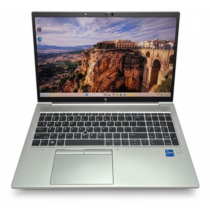 Laptop HP EliteBook 850 G8, 15" 4K UHD, Intel Core i5-1145G7 pana la 4.4GHz, 16GB DDR4, 256GB SSD NVMe, 5G, Webcam, QWERTY US - 