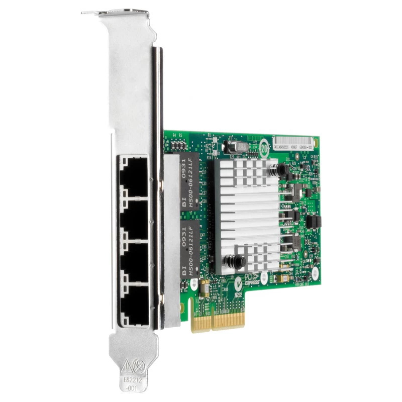 HPE Ethernet 1Gb 4-port 365T Adapter - 593722-B21 - High Profile - 1