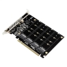 Adaptor Quad (4) Drive NVME M.2 la PCIE x16 cu Ventilator - 4