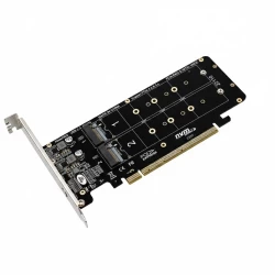 Adaptor Quad (4) Drive NVME M.2 la PCIE x16 - LP - 1