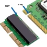 Adaptor NVMe Apple 12+16 Pin la M.2 PCIe x4 - 3