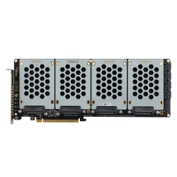 Adaptor NVMe 4 x U.2 la PCIe x16 - 1