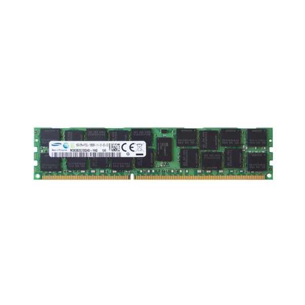 Memorie Server 16GB (1x16GB) Dual Rank x4 PC3L-12800R (DDR3-1600) Registered CAS-11 1.35v Low Voltage - Samsung M393B2G70BH0 - 1