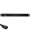 Power Distribution Unit 9 SCHUKO, Power Input C14,1.8m cable - 1