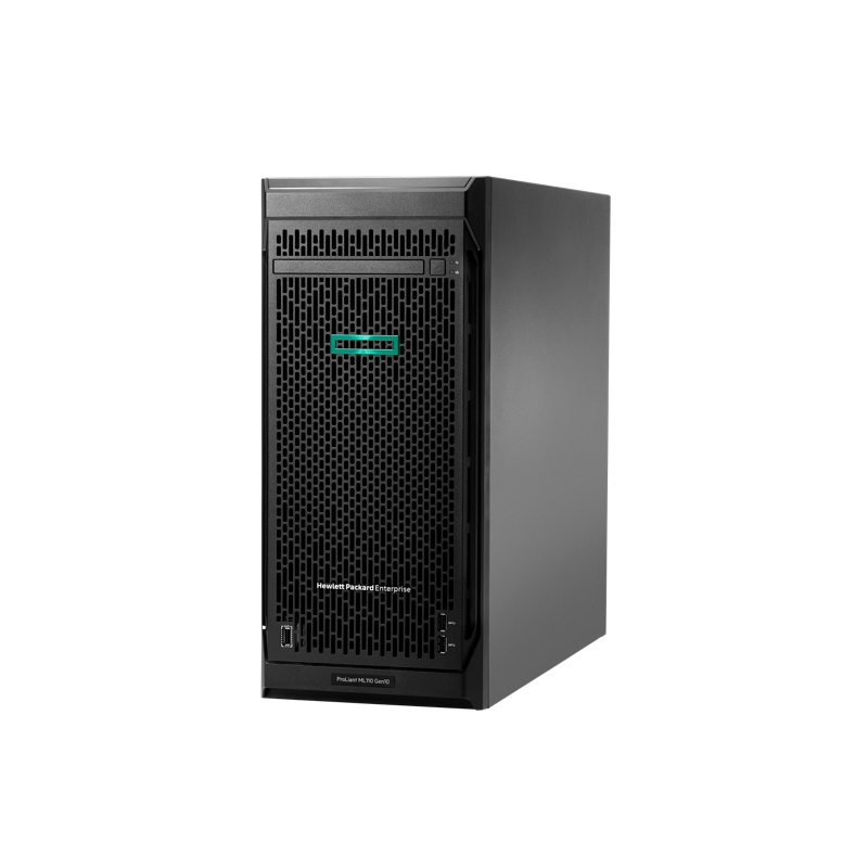 Server HPE Proliant ML110 Gen10 4 LFF, 1 x Silver 4116 12 Core 2.1GHz, 32GB DDR4, P408i-p 2GB, 2 x 6TB HDD SAS, 2 x 500W - 1