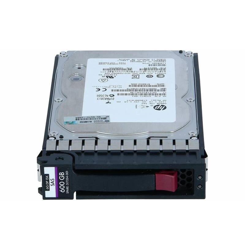 Server / Storage Hard Drive 600GB SAS SFF 3.5" 6Gbps 15K - HP 517354-001 - 1