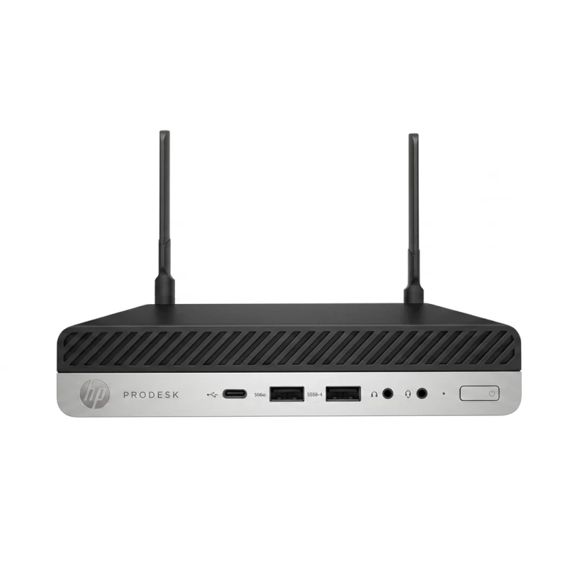 HP ProDesk 600 G3 SFF Micro PC, Procesor Intel Core i5-7500T pana la 3.30GHz, 8GB RAM DDR4, 256GB SSD NVMe, WiFi - 1