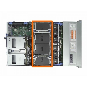 Server Dell PowerEdge R730XD, 16 LFF (3.5") + 2 SFF (2.5"), 2 x E5-2660 v4, 0GB DDR4, Perc H730 1GB, 2 x 1100W, 2 Ani Garantie -