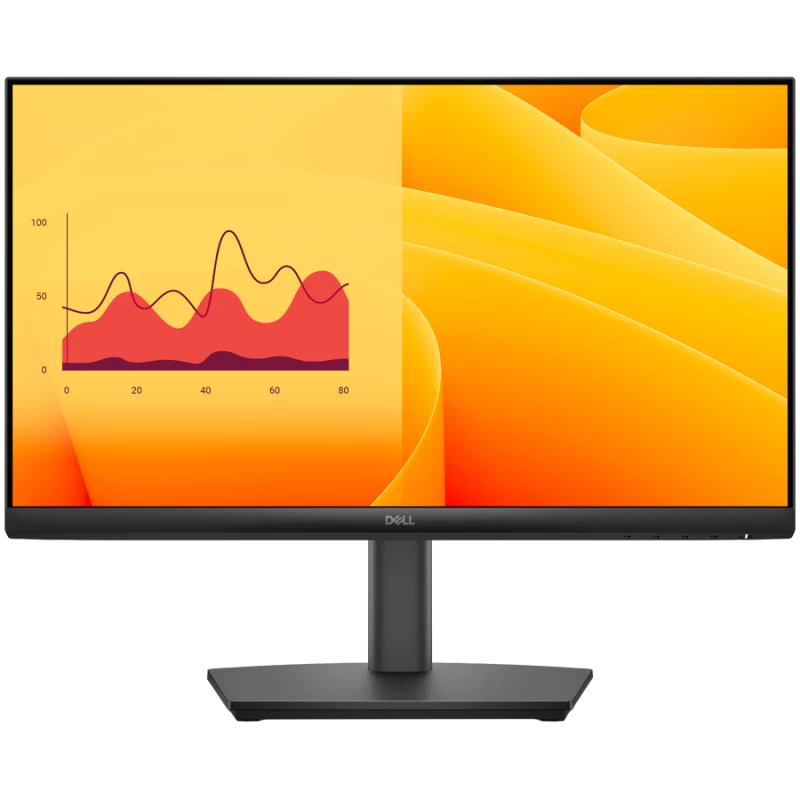 Monitor LED VA Dell Pro E2225HM 22", Full 1920x1080 100Hz, 72% NTSC, 103 PPI, 16:9, DP, HDMI, VGA, Tilt - 1