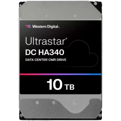 HDD Server WD Ultrastar DC HA340 10TB 512e SE, 3.5’’, 256MB, 7200 RPM, SATA, SKU: 0B47062 - 1