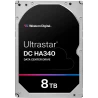 HDD Server WD Ultrastar DC HA340 8TB 512e SE, 3.5’’, 256MB, 7200 RPM, SATA, SKU: 0B47078 - 1
