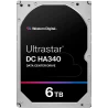 HDD Server WD Ultrastar DC HA340 6TB 512e SE, 3.5’’, 256MB, 7200 RPM, SATA, SKU: 0B47077 - 1