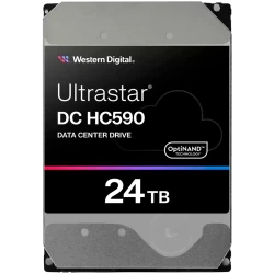 HDD Server WD Ultrastar DC HC590 24TB 512e SE, 3.5", 512MB, 7200RPM, SATA, NP3, SKU: 0F65684 - 1