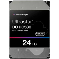 HDD Server WD Ultrastar DC HC580 24TB 512e SE, 3.5", 512MB, 7200RPM, SATA, NP3, SKU: 0F62796 - 1