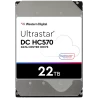 HDD Server WD Ultrastar DC HC570 22TB 512e SE, 3.5", 512MB, 7200RPM, SATA, NP3, SKU: 0F48155 - 1