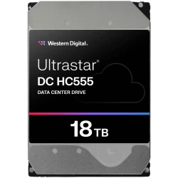 HDD Server WD Ultrastar DC HC555 18TB 512e SE, 3.5’’, 512MB, 7200 RPM, SATA, SKU: 0B48723 - 1