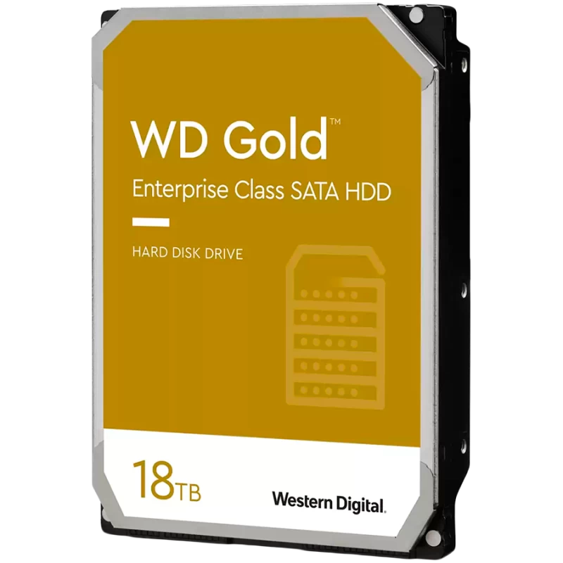 HDD Server WD Gold 18TB CMR 512e, 3.5'', 512MB, 7200 RPM, SATA - 1