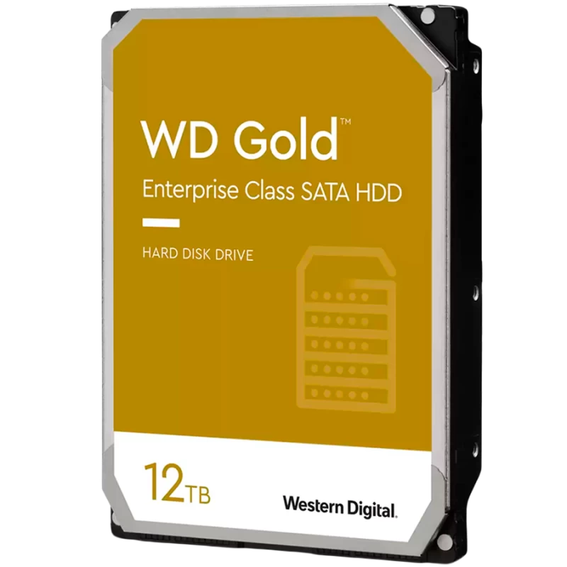 HDD Server WD Gold 12TB CMR 512e, 3.5'', 512MB, 7200 RPM, SATA - 1