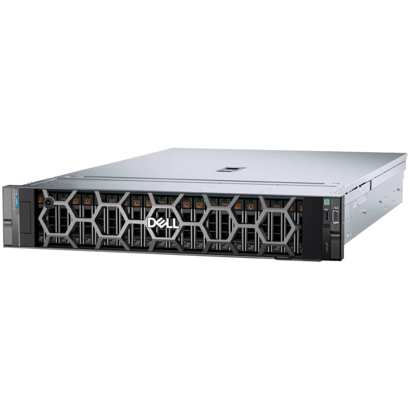 Dell PowerEdge R760xs Rack Server,Intel Xeon 4514Y 2G(16C/32T),32GB 6400MT/s RDIMM,960GB SSD SATA RI(16x2.5''HDD SAS/SATA),PERC 