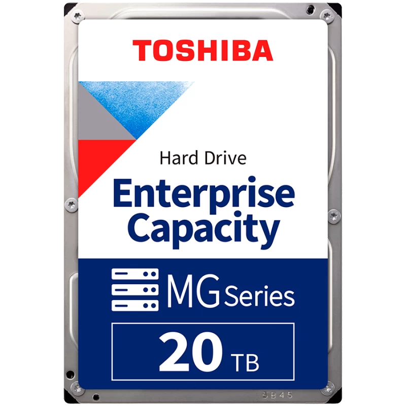 HDD Server TOSHIBA MG10 20TB MAMR 512e, 3.5'', 512MB, 7200RPM, SATA, SKU: HDEB00SGEA51F - 1