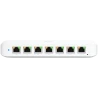 Ubiquiti USW-Ultra-210W-EU compact, Layer 2, 8-port GbE PoE switch with versatile mounting options, 7x GbE PoE+ output ports, Gb