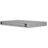 Ubiquiti Layer 3 Etherlighting switch USW-PRO-HD-24-EU, (22) 2.5 GbE, (2) 10 GbE ports, (4) 10G SFP+ ports. DC power backup read