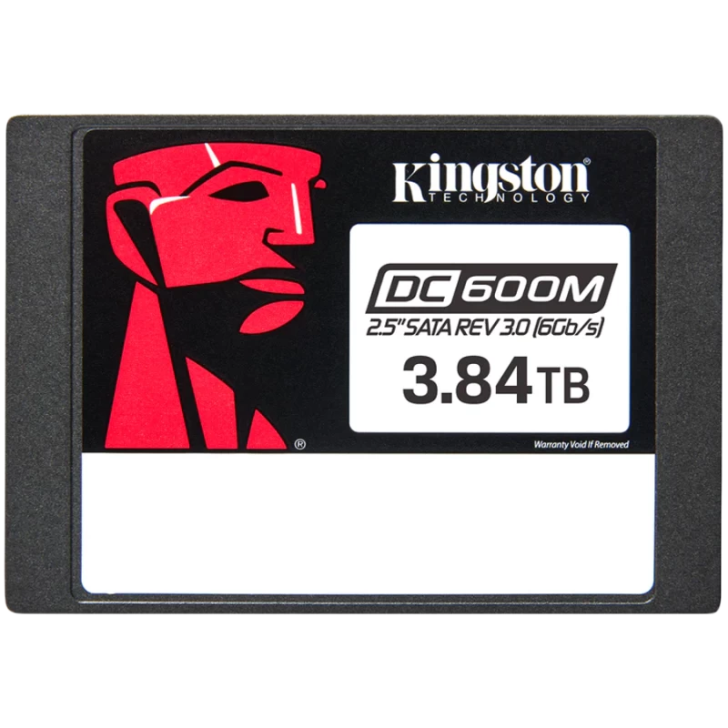 Kingston 3840G DC600M (Mixed-Use) 2.5'' Enterprise SATA SSD - 1