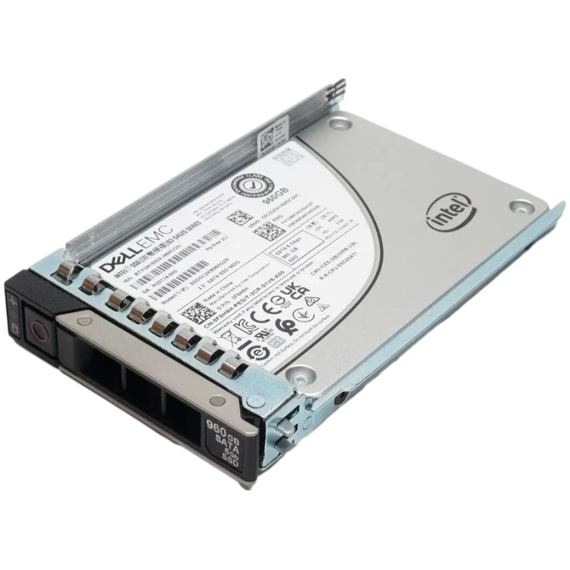 Dell - 960GB SSD SATA Read Intensive 6Gbps 512e 2.5in Hot-Plug, CK - 1