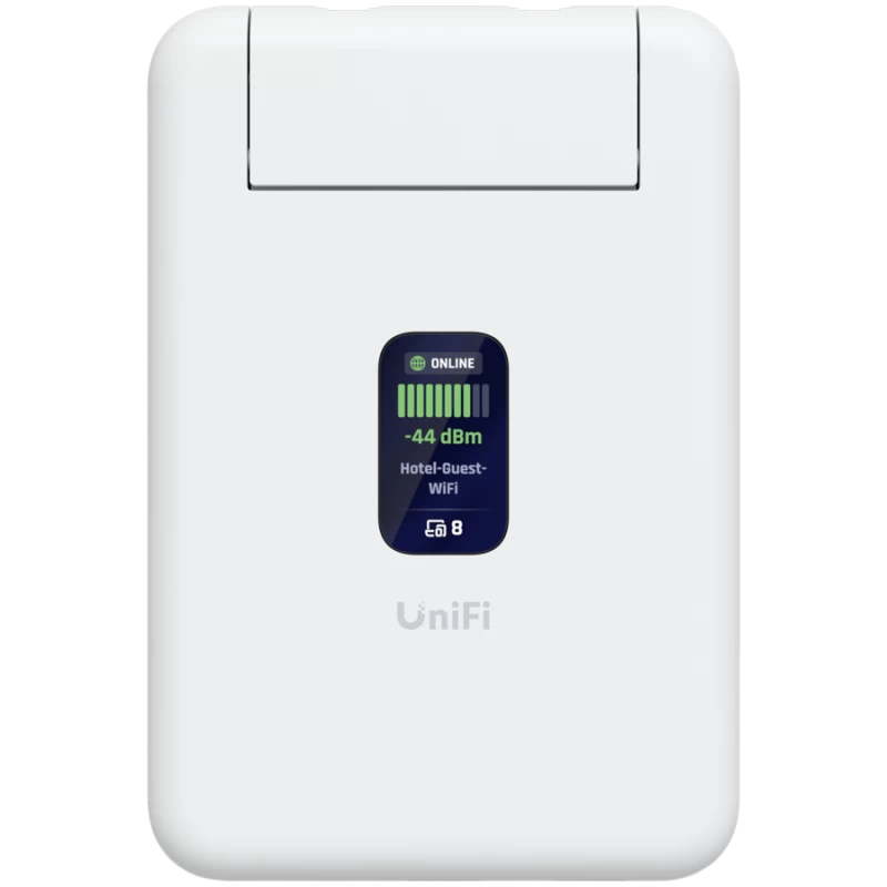 Ubiquiti UTR UniFi Travel Router ultra-slim travel router that instantly extends your UniFi Network wherever you are, bringing s