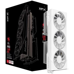XFX Swift AMD Radeon RX 9060 XT OC White Triple Fan Gaming Edition 16GB GDDR6 128-bit HDMI 2x DP - 1