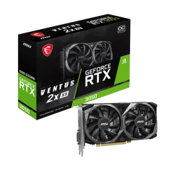 MSI Video Card NVidia RTX 3050 VENTUS 2X XS 8G OC (RTX3050, 8GB GDDR6 128bit, HDMI, DPx3, 1x8pin, 130W) - 1