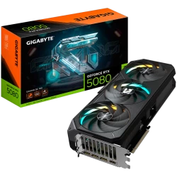 GIGABYTE Video Card NVIDIA GeForce RTX 5080 GAMING OC 16G (16GB GDDR7/256bit, PCI-E 5.0, 3xDP2.1a, 1xHDMI 2.1b, Recommended PSU 