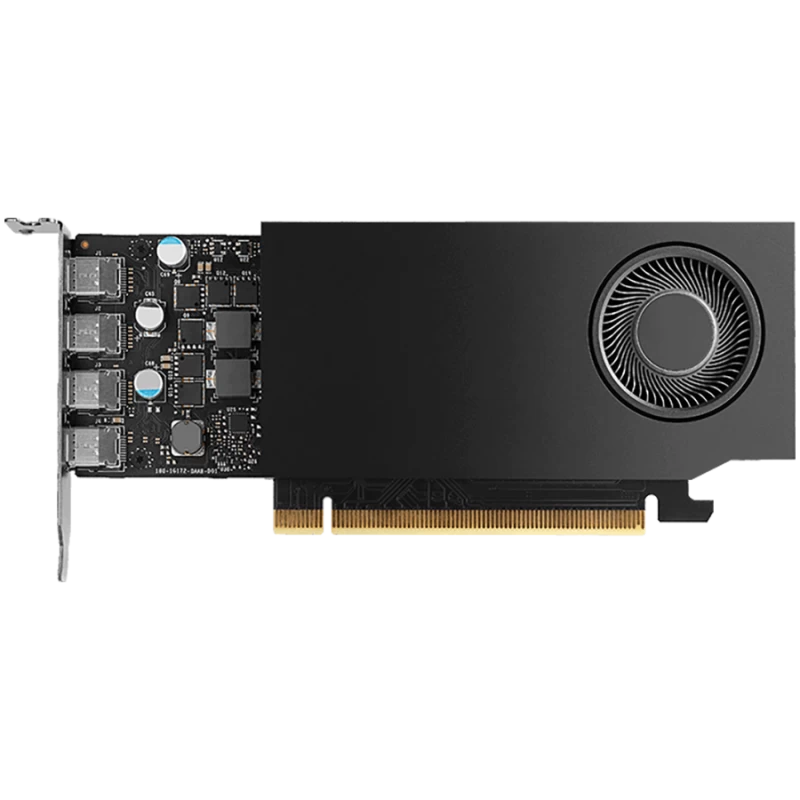 PNY NVIDIA A400 4GB Low Profile OEM Version, PCI-Express 3.0 x16, LP, 4 GB GDDR6 64-bit, 3x Mini DP | ITSTOC - VCNRTXA400-SB