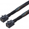Cablu Mini SAS HD (SFF 8643) la Mini SAS HD (SFF 8643), 80 cm  - 1
