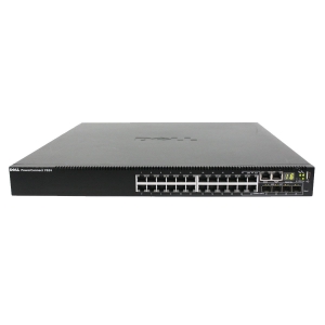 PowerConnect 7024p Management Layer 3 Switch , 48 x 10/100/1000 + 4 x SFP (Combo), Stacking Module, 10G SFP+ Module Dell - 1