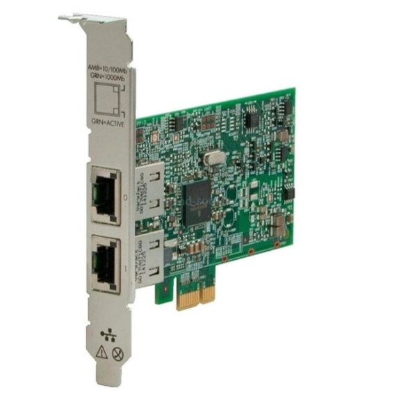 Server Network Adapter Ethernet 1Gbps 2-port 332T Full Hight - 615732-B21 - 1
