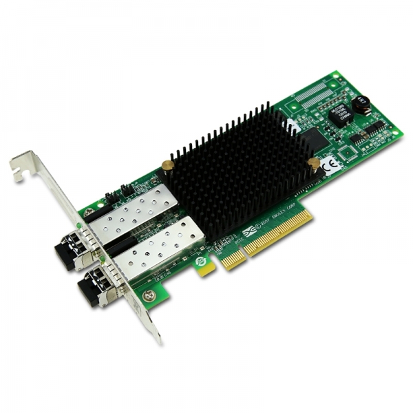 Adaptor HBA IBM EMULEX Lpe12002 DP 8Gbps SFP Full Hight + 2 module SFP+ 8GBps IBM - 1